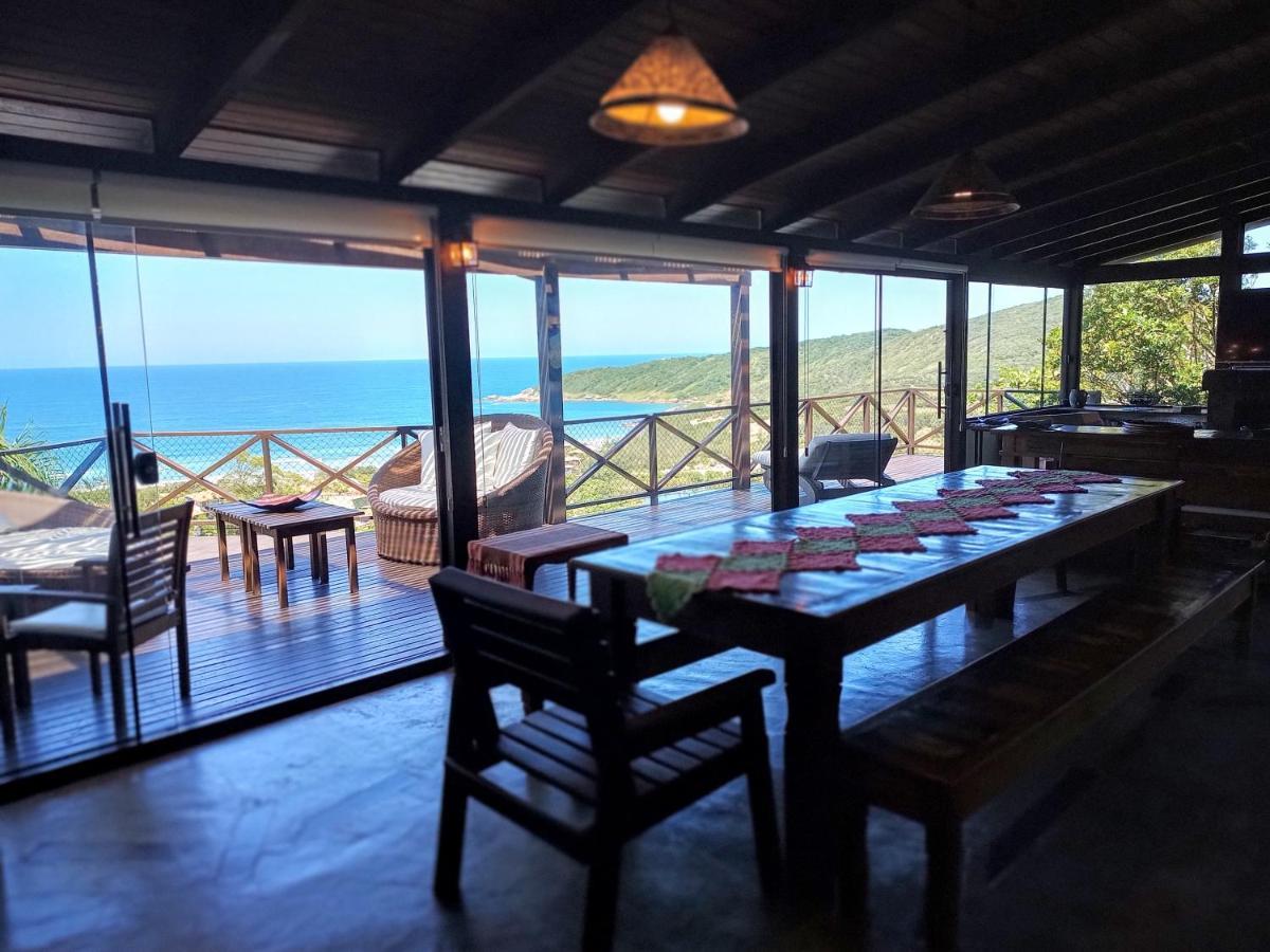 Villa La Roca House à Praia do Rosa Extérieur photo