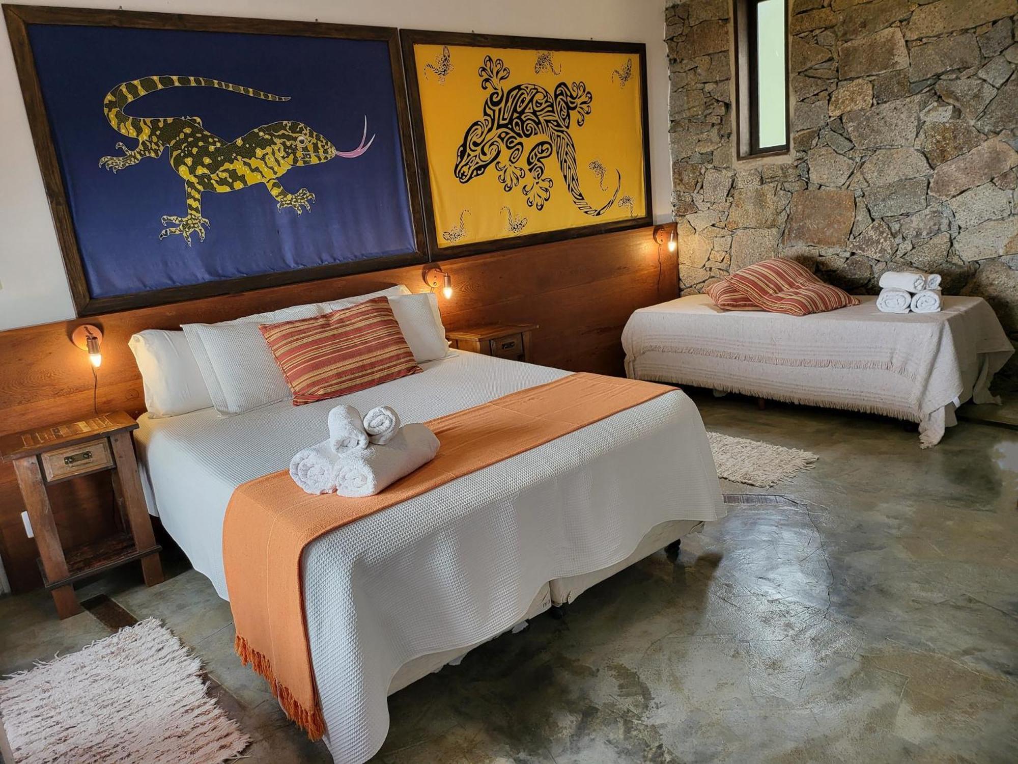 Villa La Roca House à Praia do Rosa Extérieur photo